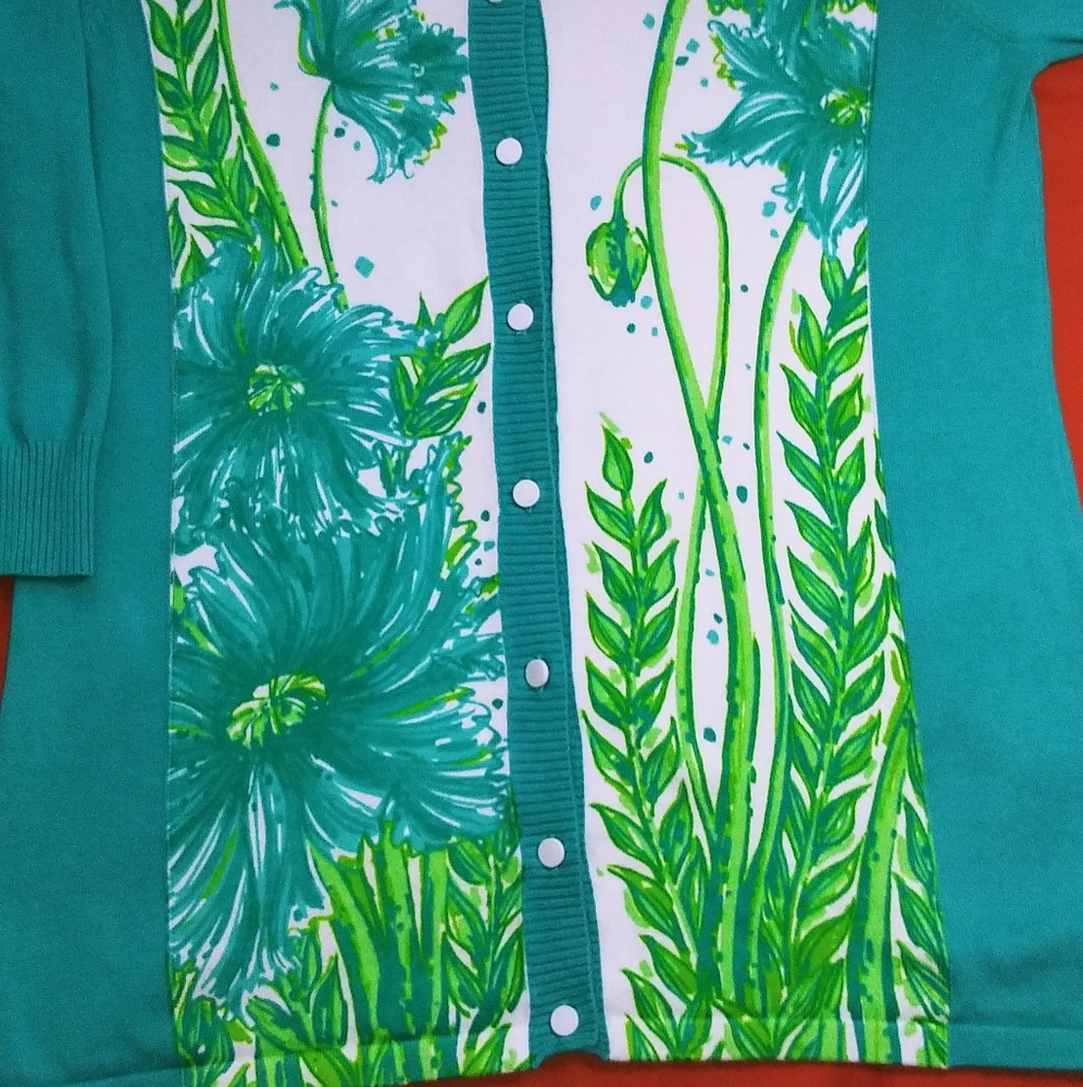 Bob Mackie Wearable Art Cardigan - image 3